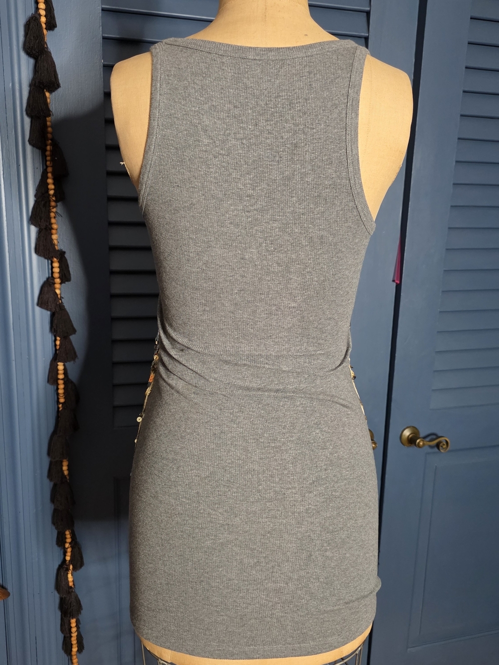 Dolce & Gabbana Gold Sequin Tank Mini Dress - Picture 6 of 16